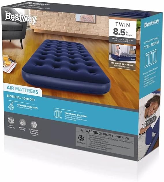 Bestway Twin Single High 8.5″ Air Mattress - Image 2