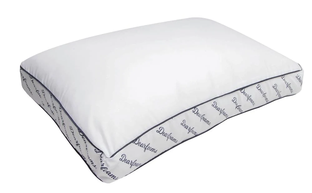 Dearfoam 3" Gusset Standard/Queen Size Bed Pillow