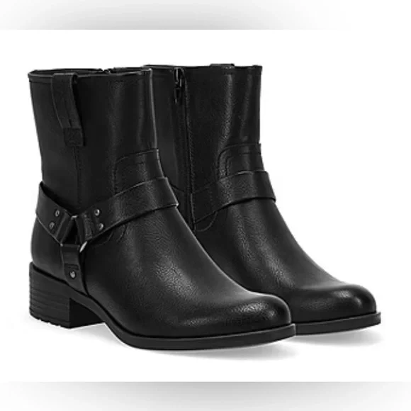 Frye & Co. Elodie Black Ankle Boots - Size 6