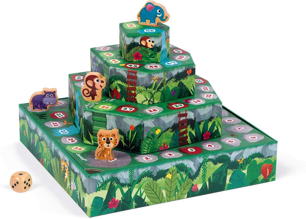 Janod Jungle Racing Board Game - Image 2