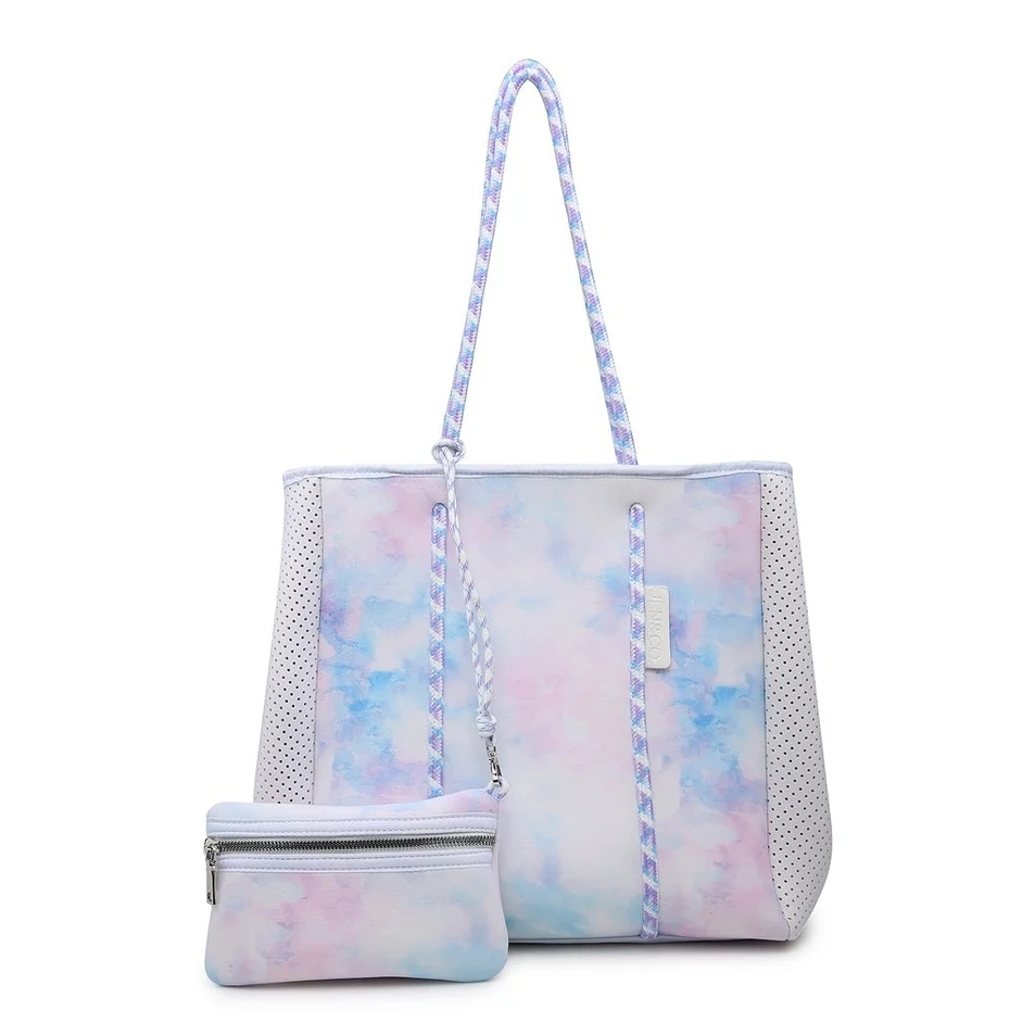 Neoprene Tote Collection Rope Bag With Pouch - Image 15