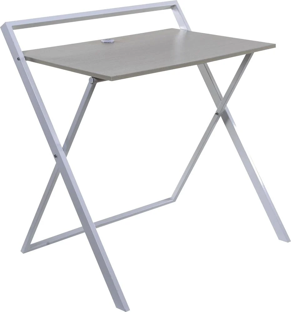 OneSpace Folding Desk with USB Charger