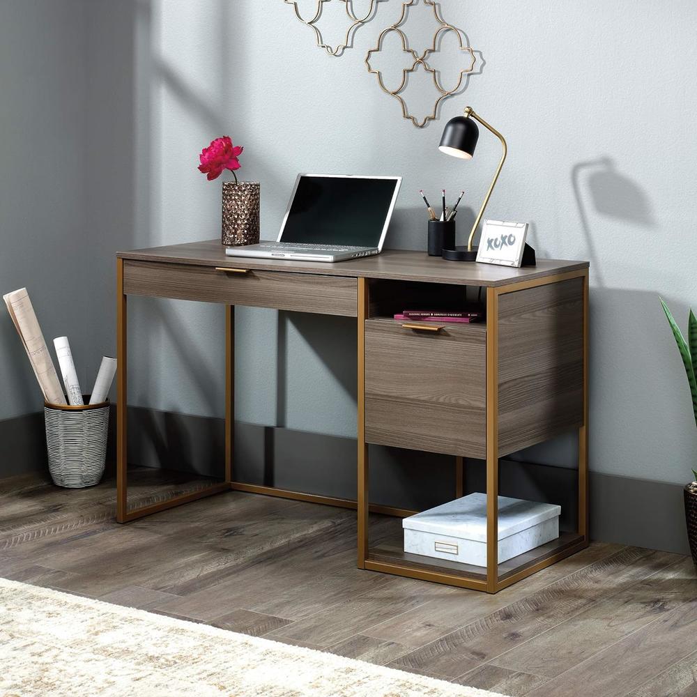 Sauder International Lux Pedestal Desk - Image 2