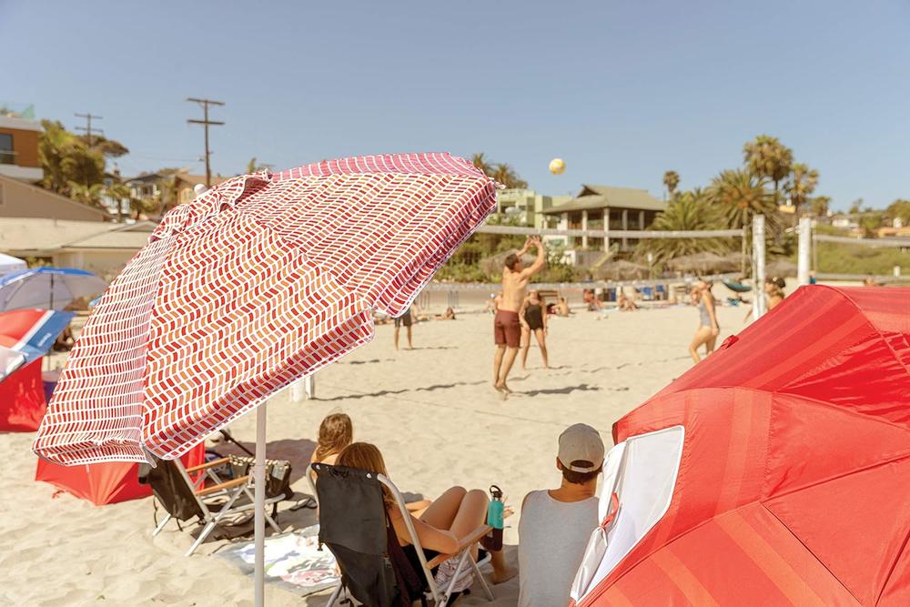 Sport-Brella 6' Orange Umbrella - Image 4