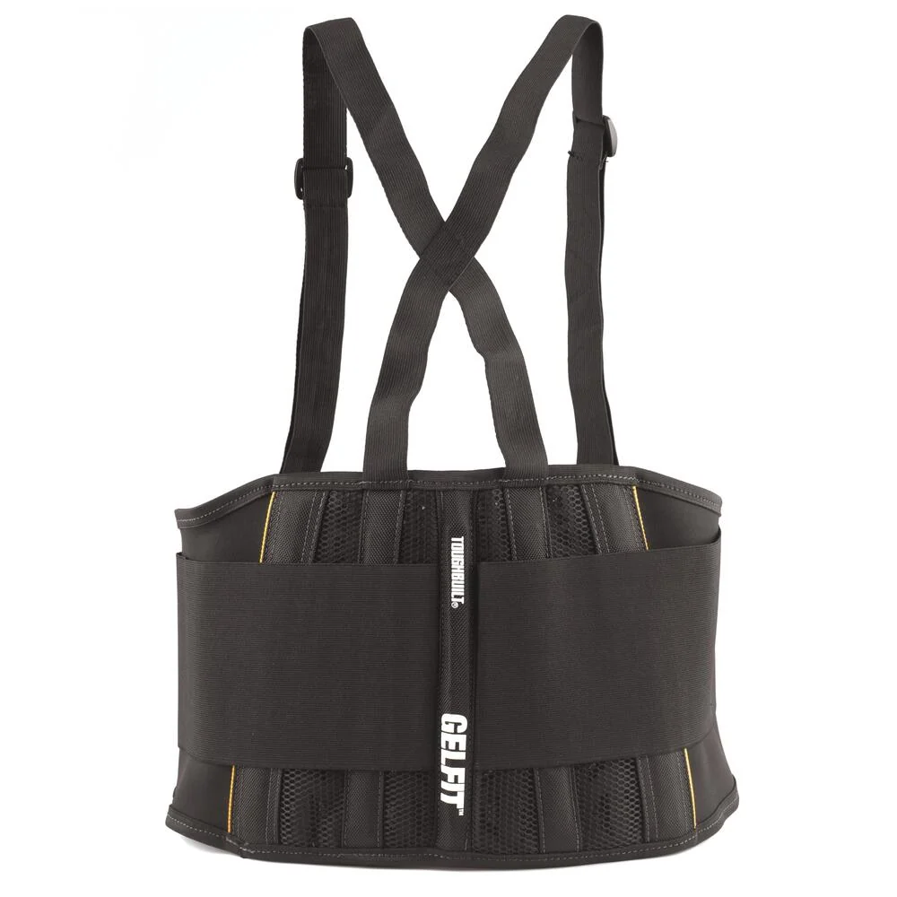 ToughBuilt GelFit Black Back Support Belt